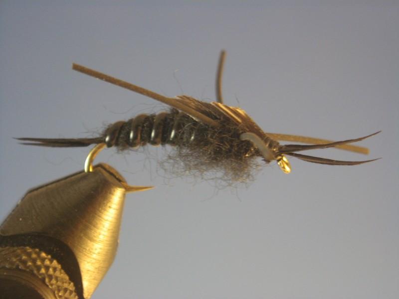 Kaufmanns Black Stonefly Rubber Legs - The Trout Spot