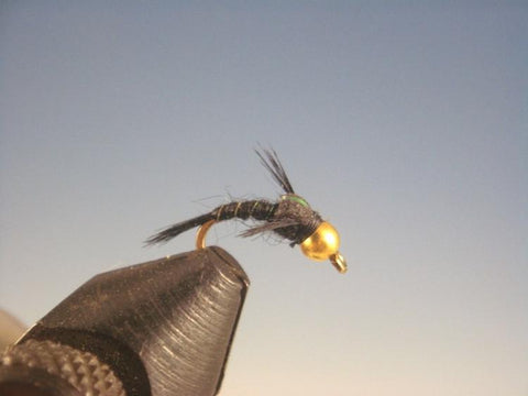 Mark Boname's Split Foam Emerger Black - The Trout Spot
