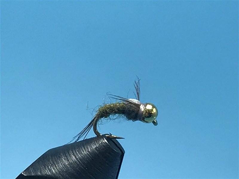 Mark Boname's Split Foam Emerger Blue Wing Olive - The Trout Spot