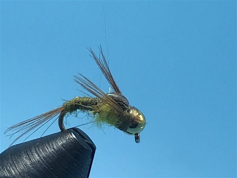 Mark Boname's Split Foam Emerger Pale Morning Dun - The Trout Spot