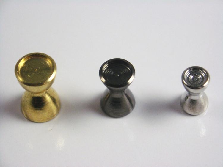 MFC Brass Dumbell Eyes Recessed Ends - The Trout Spot