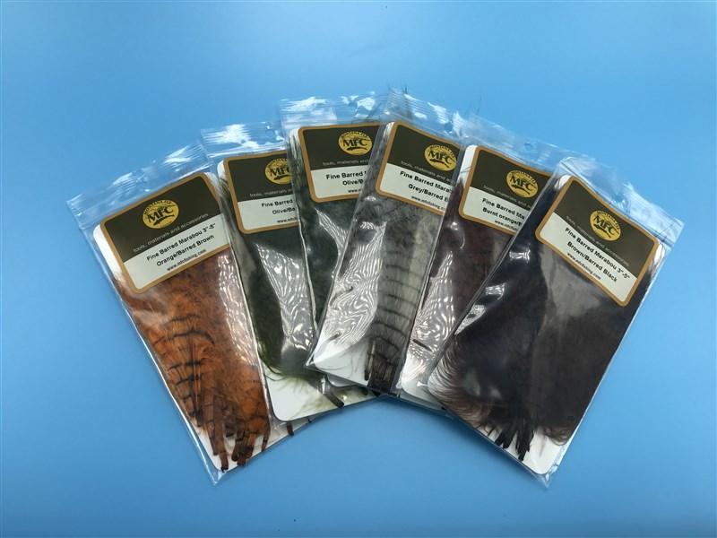 MFC Fine Barred Marabou - 3" - 5" - The Trout Spot