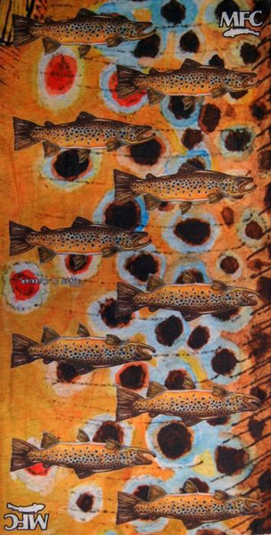 MFC Fish Gaiter Currier's Brown Trout - The Trout Spot