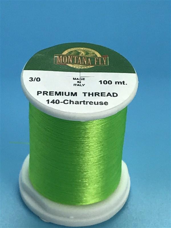 Montana Fly Company Premium Tying Thread - Dark Brown 8/0