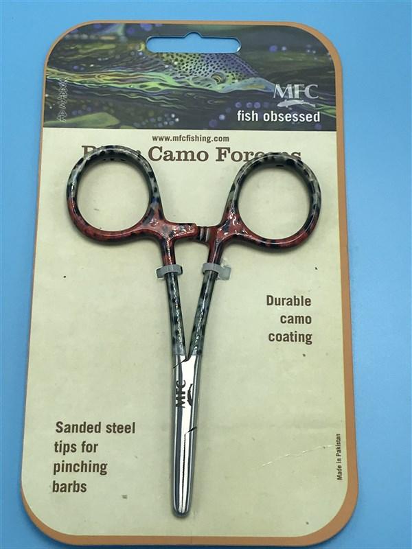 MFC River Camo 5 Straight Tip Forceps - The Trout Spot