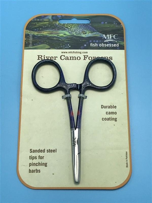 MFC River Camo 5 Straight Tip Forceps