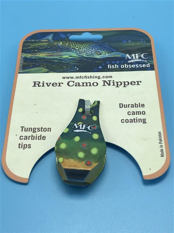 MFC River Camo Tungsten Carbide Nippers - The Trout Spot