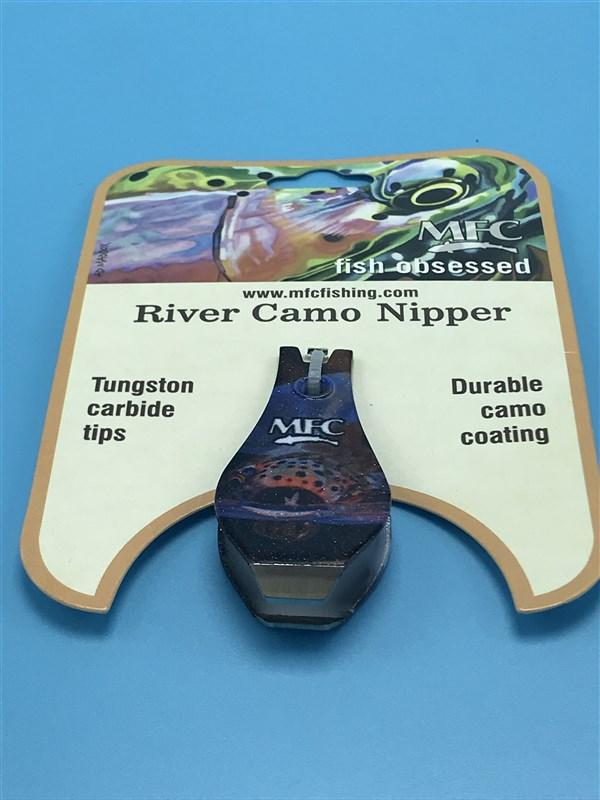 MFC River Camo Tungsten Carbide Nippers - The Trout Spot