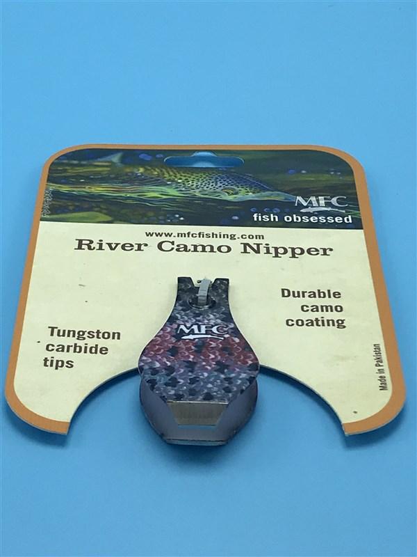MFC River Camo Tungsten Carbide Nippers - The Trout Spot