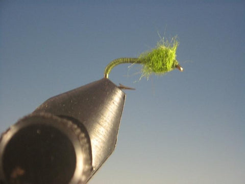 Midge Pupa Olive - The Trout Spot