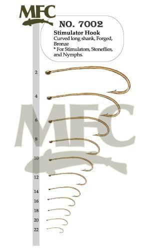Montana Fly Company 7002 Stimulator Fly Tying Hook - The Trout Spot