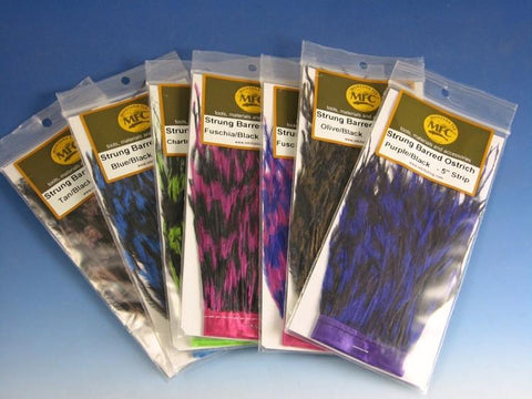 Montana Fly Company Barred Strung Ostrich - The Trout Spot