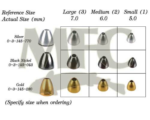 Montana Fly Company Brass Cones - The Trout Spot