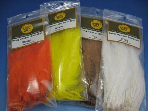 Montana Fly Company Strung Blood Quill Marabou - The Trout Spot