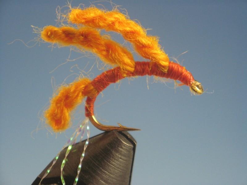Orange Sucker Spawn Fly - The Trout Spot