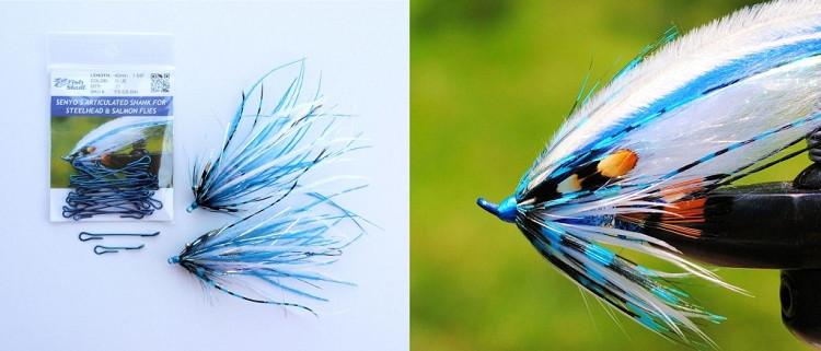 Senyo's Articulated Shank for Steelhead and Salmon Flies - The Trout Spot