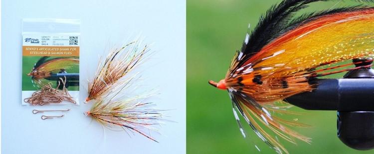 Vibrant Steelhead and Salmon Flies for Fly Fishing