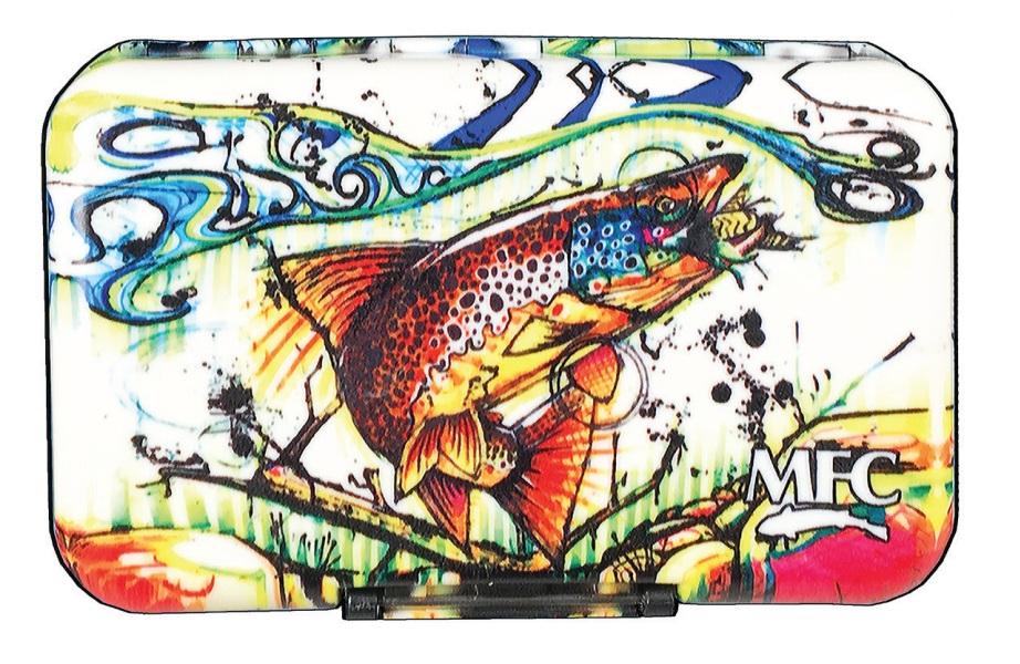 Sharpe's Struck Gold Poly Fly Box | The Trout Spot