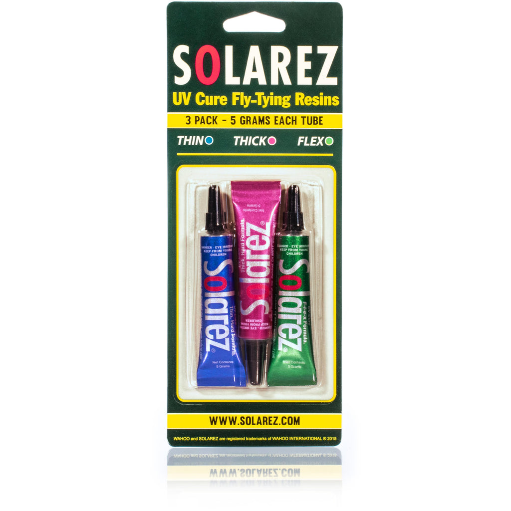 Solarez Fly Tie 3 Pack - The Trout Spot