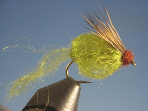 Sparkle Caddis Olive Trout Flies - The Trout Spot