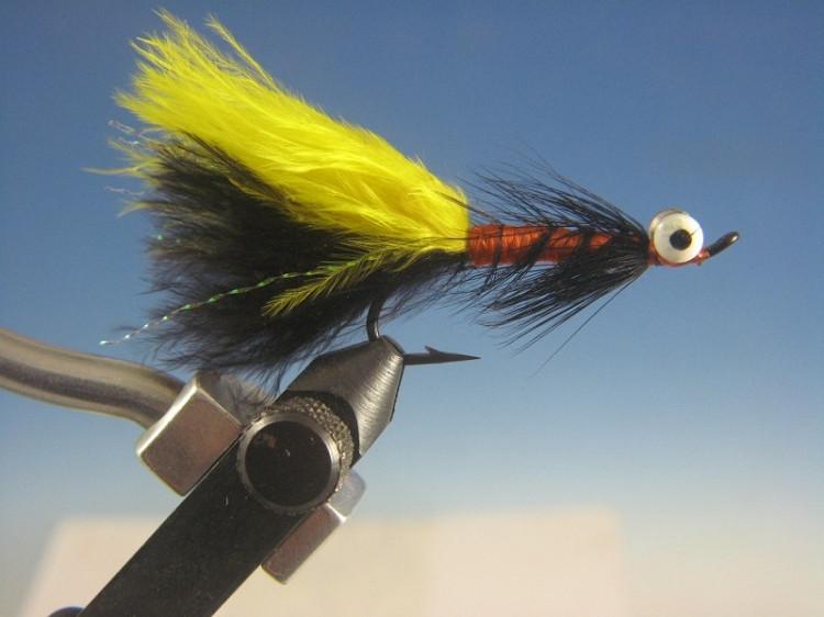 Steelhead Dredger Orange and Black - The Trout Spot