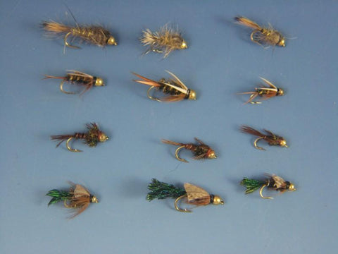 Assortment with 12 dry flies favorites, 21,90 €
