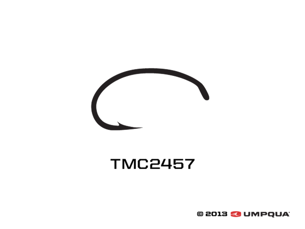 Tiemco 2457 Caddis Pupae Shrimp Hook - The Trout Spot