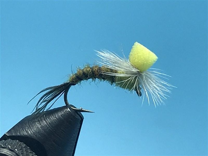 Travis HiVis PMD Para Emerger - The Trout Spot