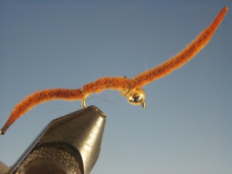 Tungsten Nymph Head San Juan Earth Worm - The Trout Spot