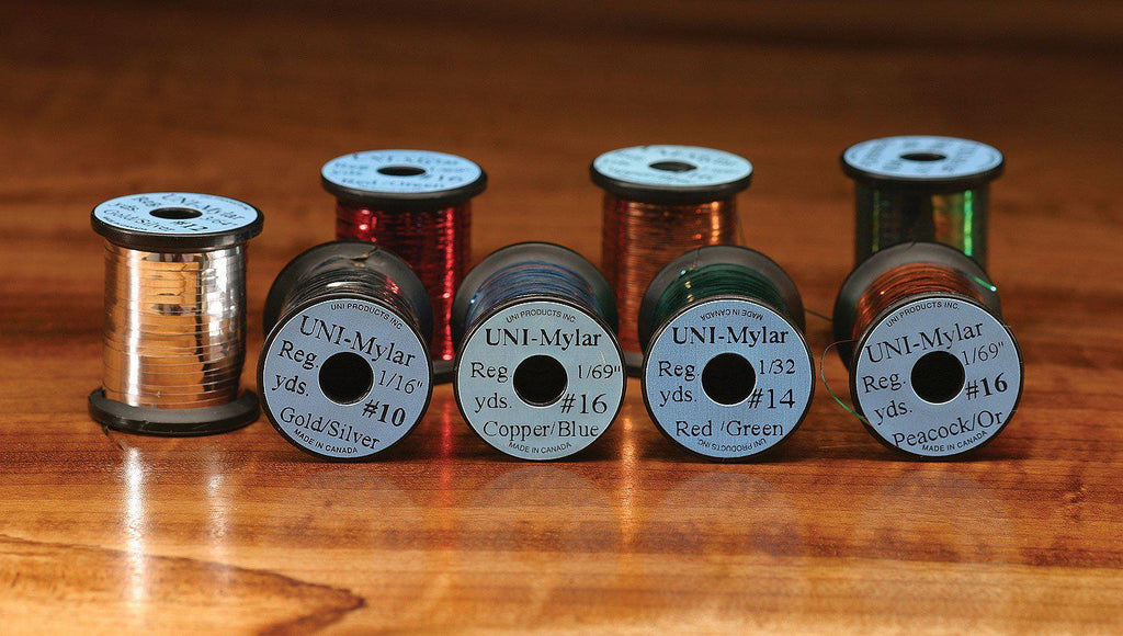 UNI Mylar Double Sided Tinsel - The Trout Spot